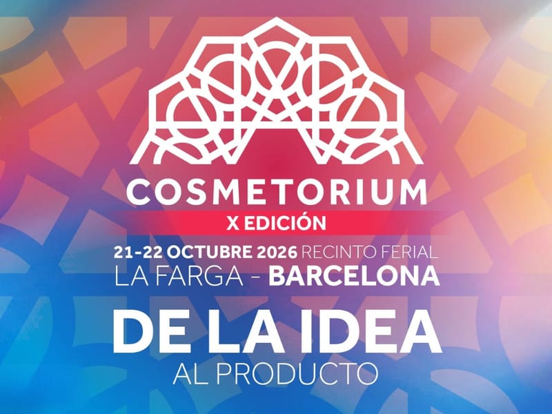 Cosmetorium 2026, X edición: 21 y 22 de octubre en La Farga, Barcelona
